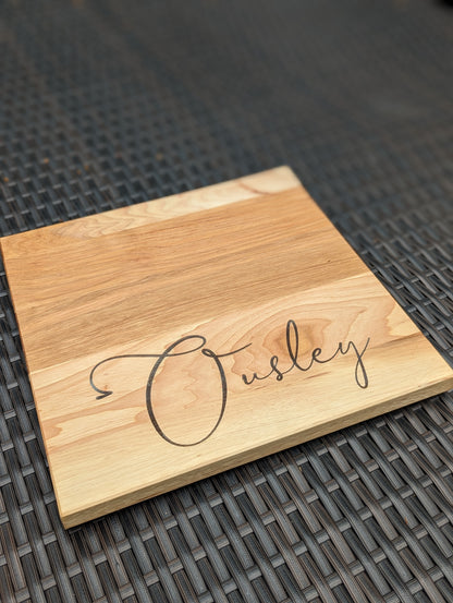 Personalized Charcuterie Board