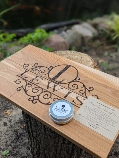 Personalized Charcuterie Board