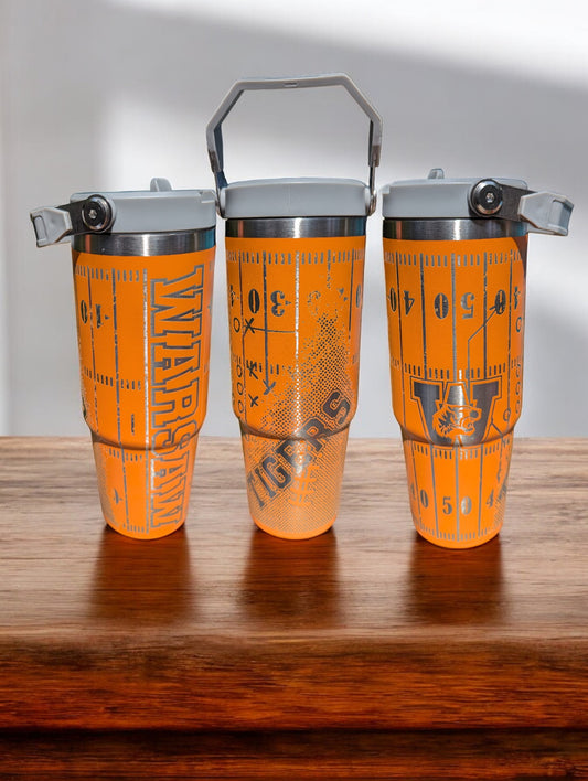 Warsaw Football Field 30oz Tumblers