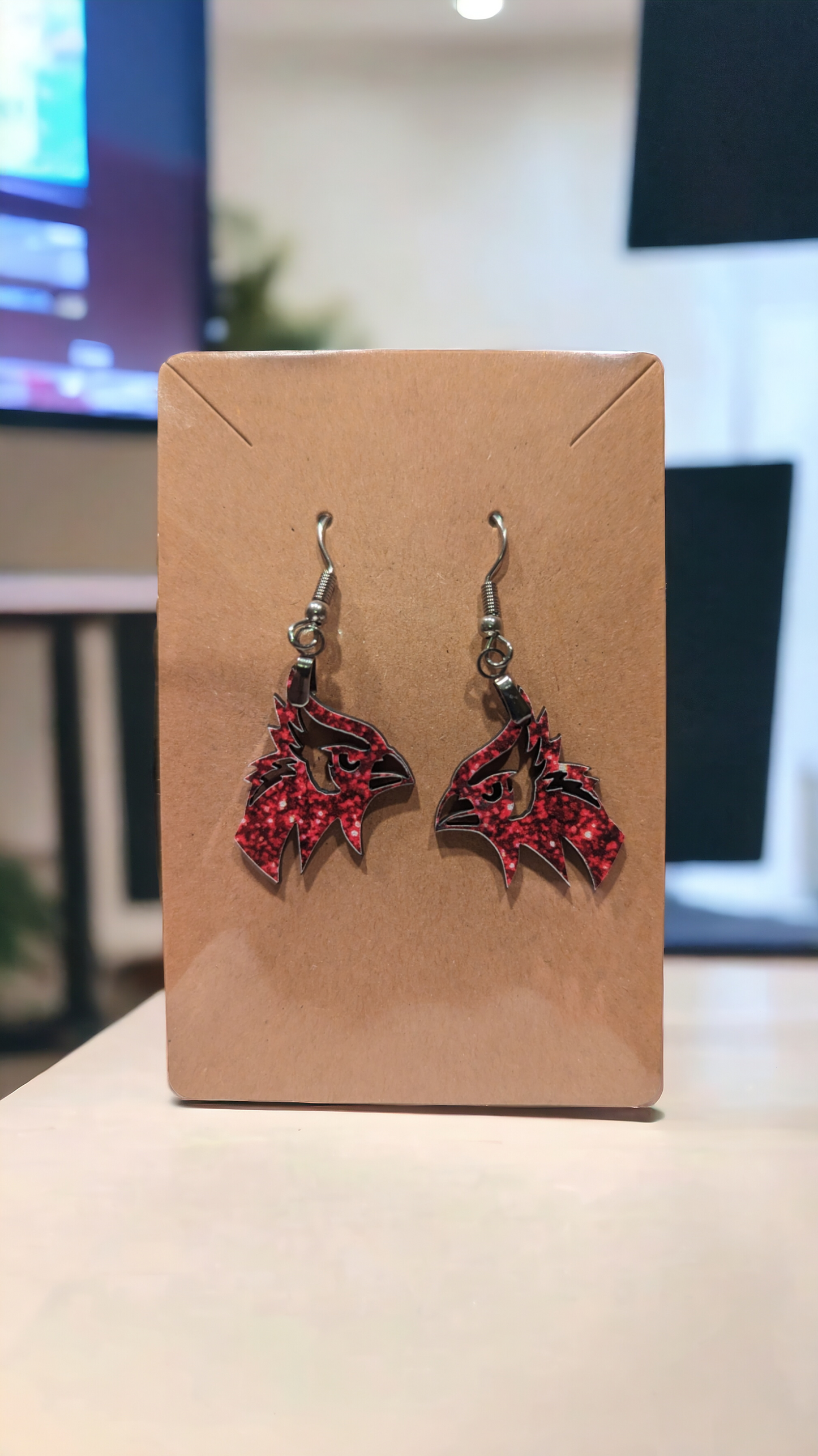 Custom School Spirit Earrings